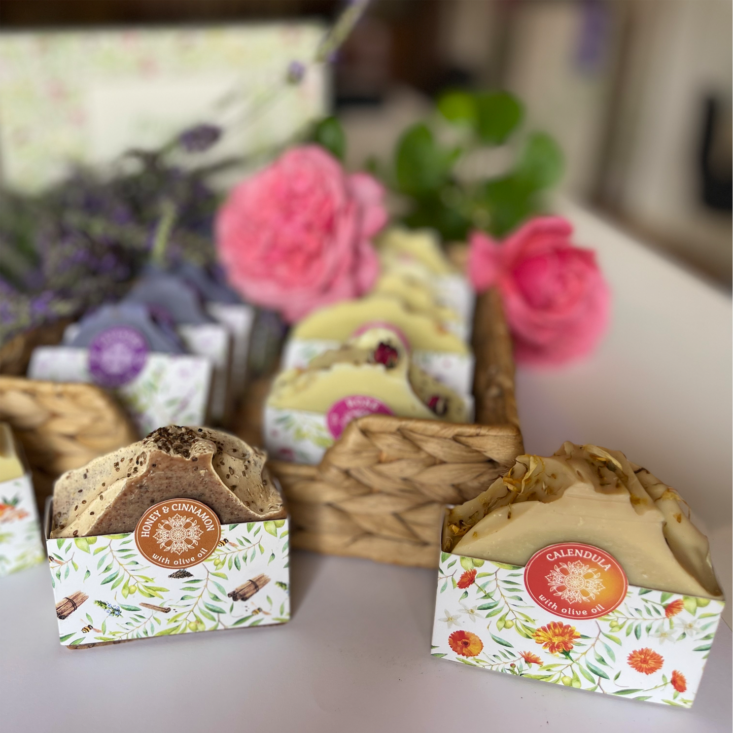Organic - Olive Oil Soap with Calendula