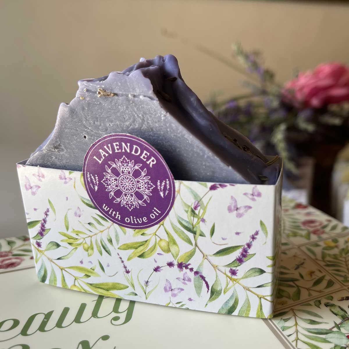 Organic - Olive Oil Soap Lavender