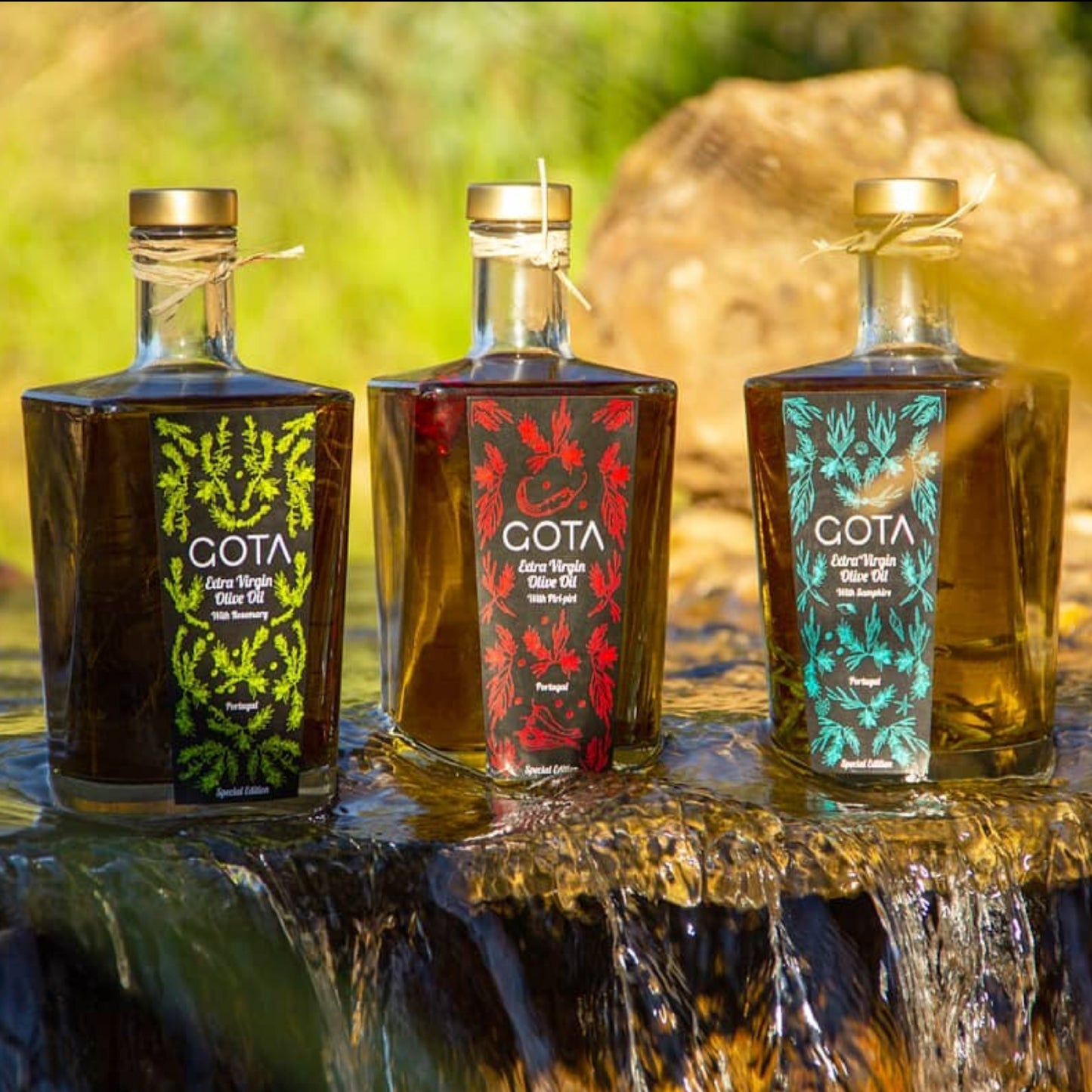 Olive Oil Extra Virgin 750ml, Special Edition with Rosemary or Piri Piri