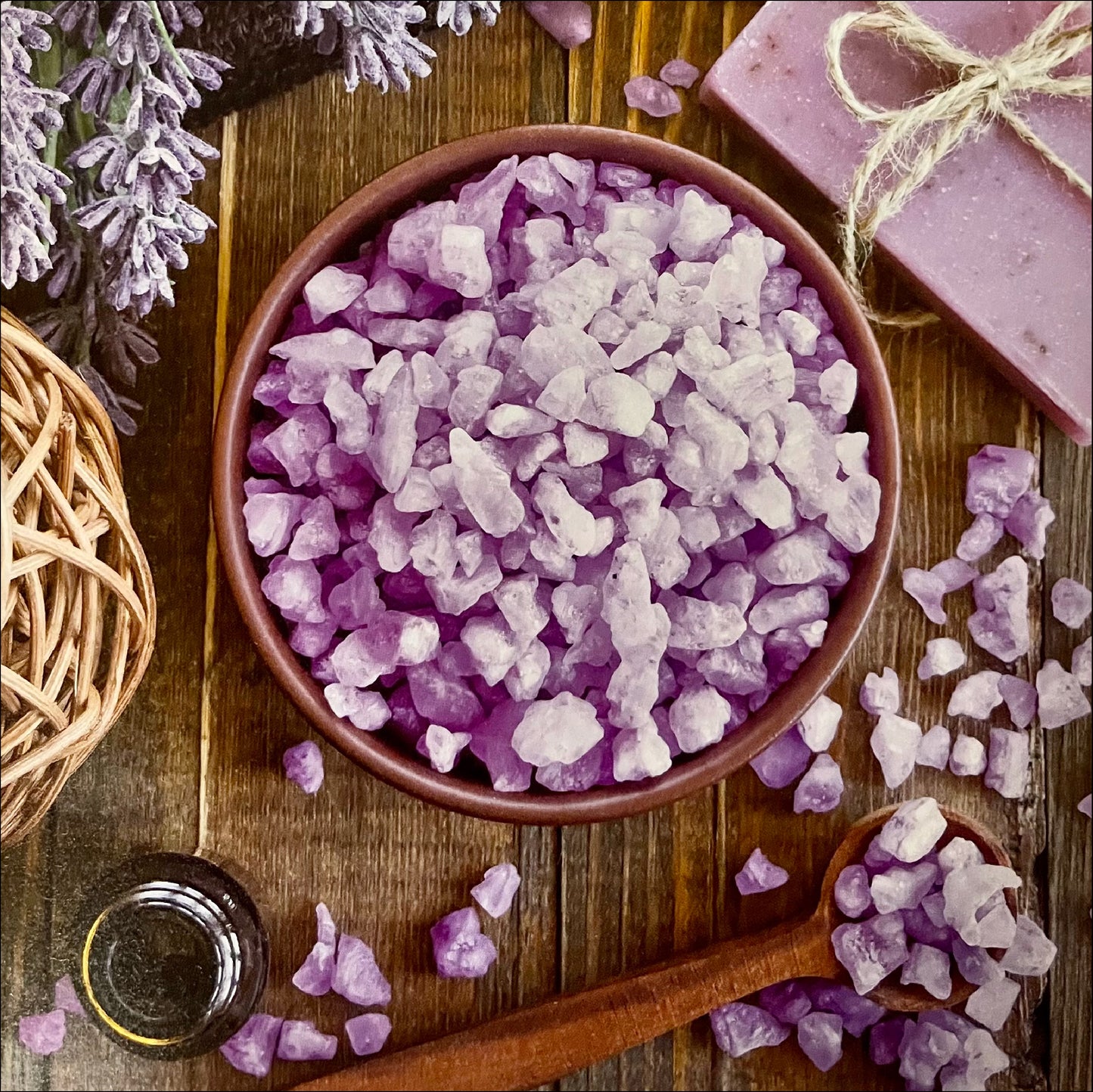 Organic - Body Scrub Lavender with Olive Oil